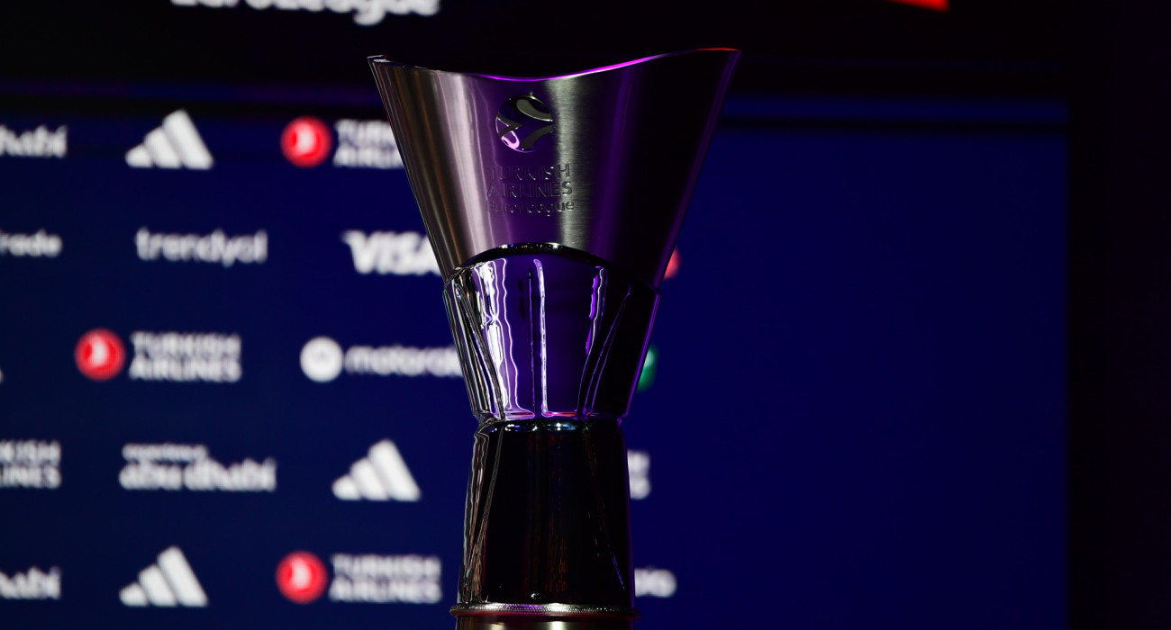 Το τρόπαιο της EuroLeague, Πηγή: Eurokinissi
