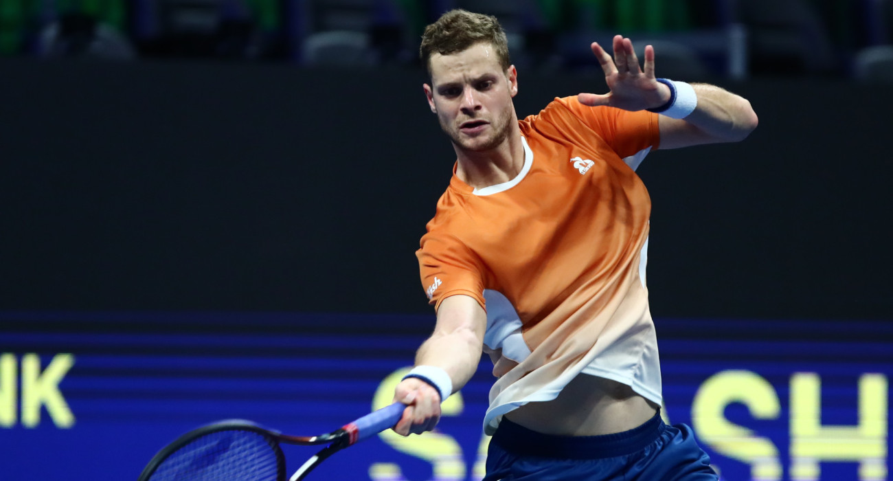 Ο Μπόρικ Φαν ντερ Σάντσχουλπ στο ΟΑΚΑ / Πηγή: Eurokinissi