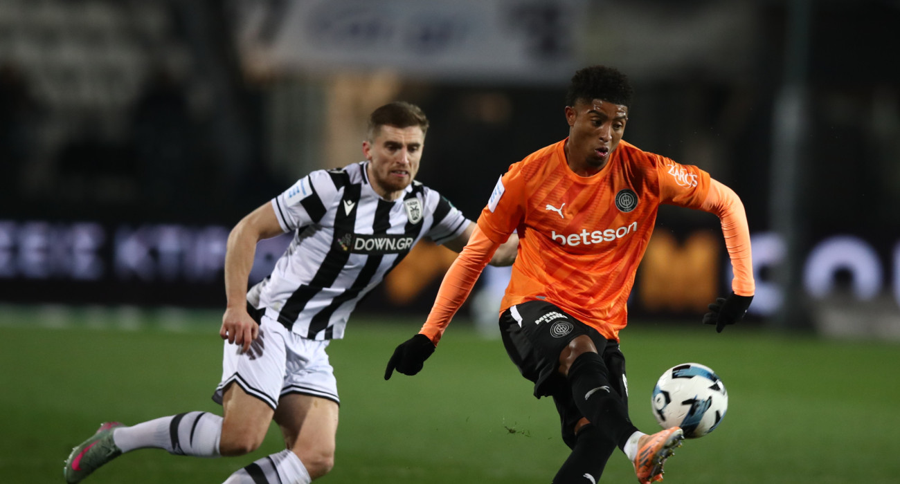 Στιγμιότυπο από τη φετινή αναμέτρηση ΠΑΟΚ - ΟΦΗ στην Τούμπα / Πηγή: Eurokinissi