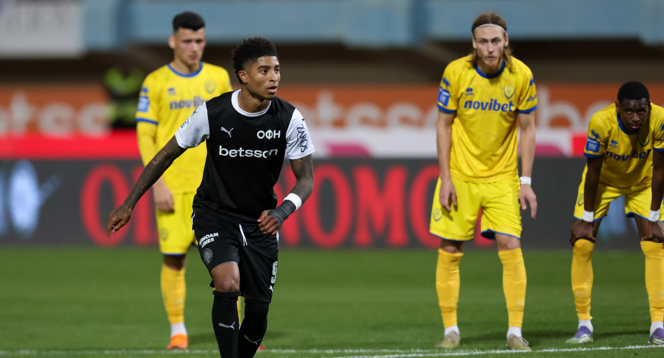 Ο Έντι Σαλσίδο σκοράρει με πέναλτι για τον ΟΦΗ / Πηγή: Eurokinissi