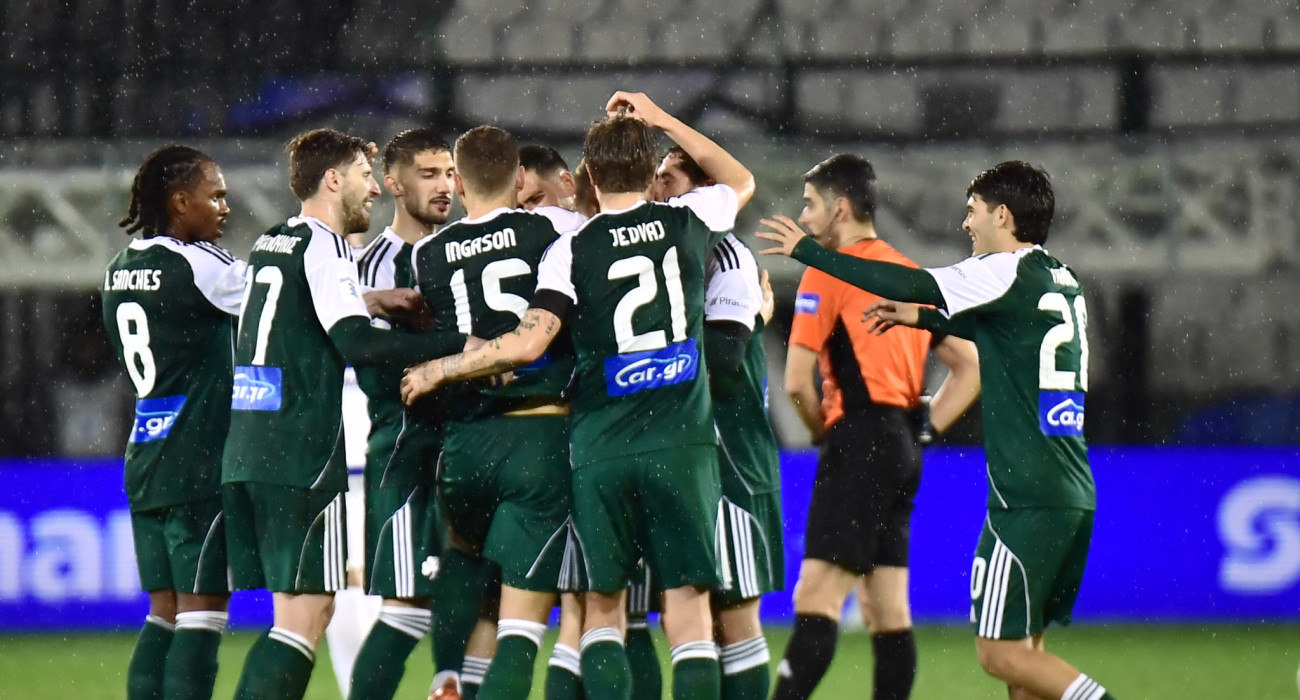 ΄Στιγμιότυπο από τη νίκη του Παναθηναϊκού με 1-0 επί της Κηφισιάς / Πηγή: Eurokinissi