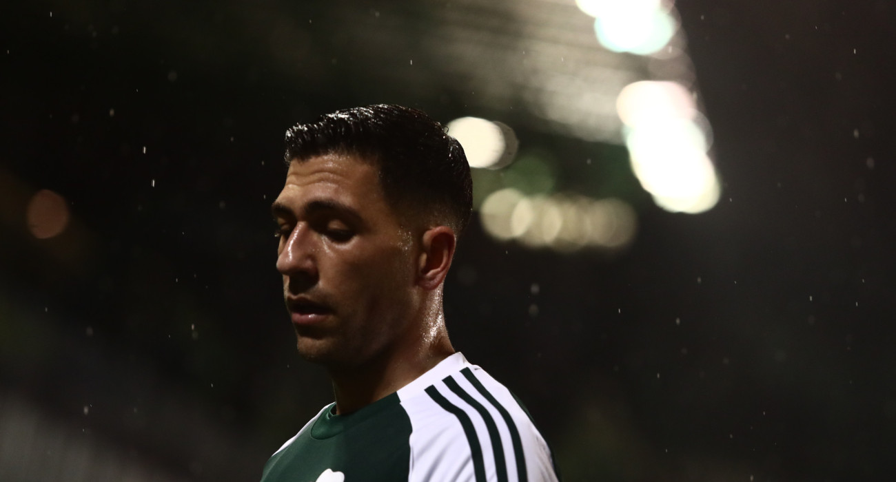 Ο Τάσος Μπακασέτας στο Παναθηναϊκός-ΠΑΟΚ / Πηγή: Eurokinissi