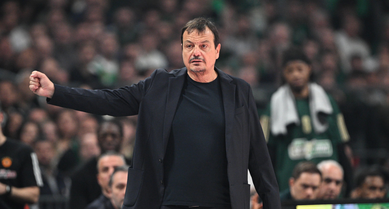 Ο Εργκίν Αταμάν στο παιχνίδι του Παναθηναϊκού με τη Ρεάλ Μαδρίτης, Πηγή: Eurokinissi