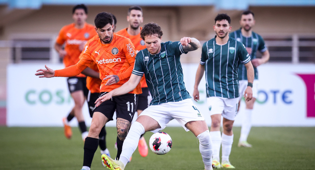 ΟΦΗ και Λεβαδειακός έμειναν στο 1-1 στον πρώτο ημιτελικό του Κυπέλλου Ελλάδας Betsson / Πηγή: Intime
