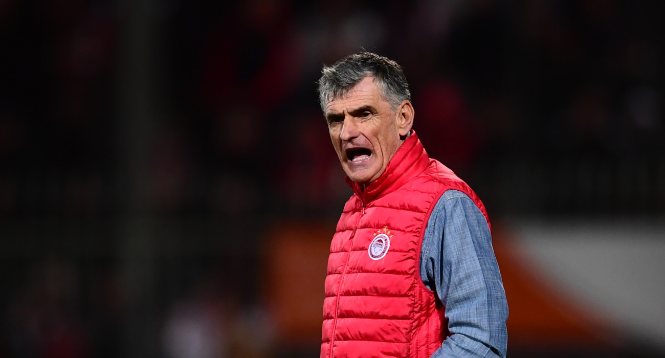 Ο προπονητής του Ολυμπιακού, Χοσέ Λουίς Μεντιλίμπαρ / Πηγή: Eurokinissi