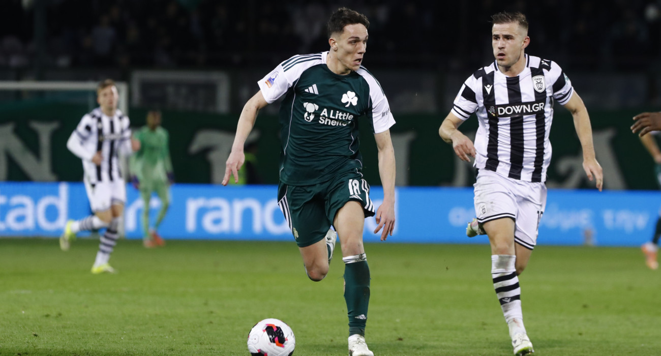 Στιγμιότυπο από ματς Παναθηναϊός - ΠΑΟΚ για το Κύπελλο Ελλάδας Betsson / Πηγή: Eurokinissi