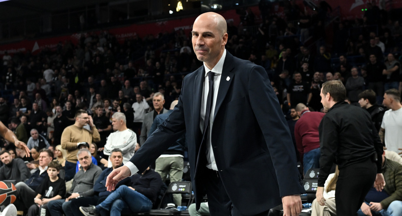 Ο Ζοάν Πεναρόγια στο ματς της Παρτίζαν με τον Παναθηναϊκό/Πηγή: Eurokinissi