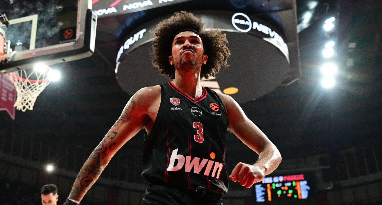 Ο Τάισον Γουόρντ σε πανηγυρισμό του μετά από καλάθι - Πηγή: Εurokinissi