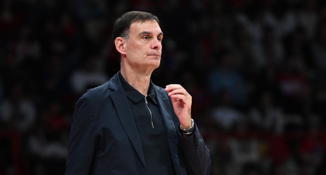 Ο Γιώργος Μπαρτζώκας έδωσε update για τους τραυματίες του Ολυμπιακού μετά τη νίκη κόντρα στον Προμηθέα/Πηγή: Eurokinissi