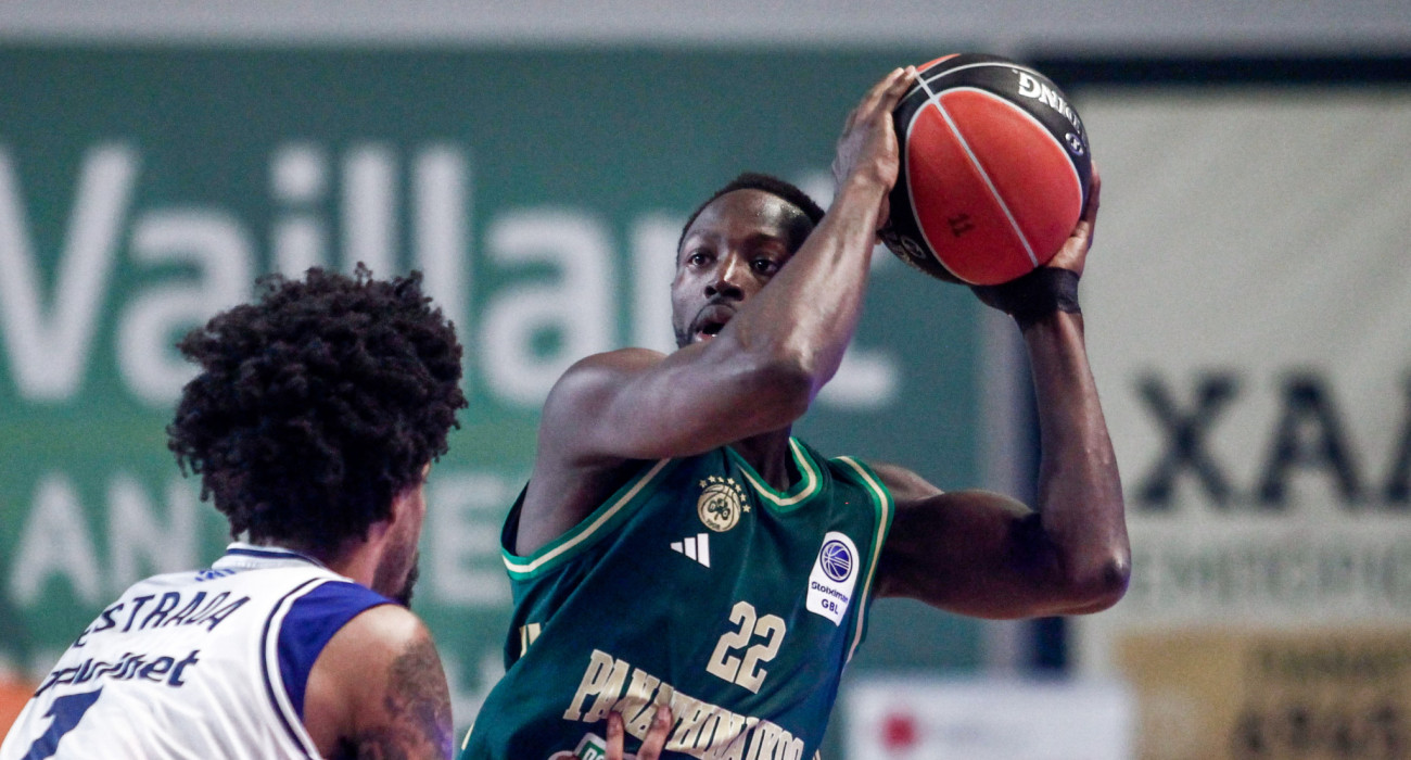 Ο Τζέριαν Γκραντ του Παναθηναικόυ απέναντι στην Καρδίτσα / πηγή: eurokinissi