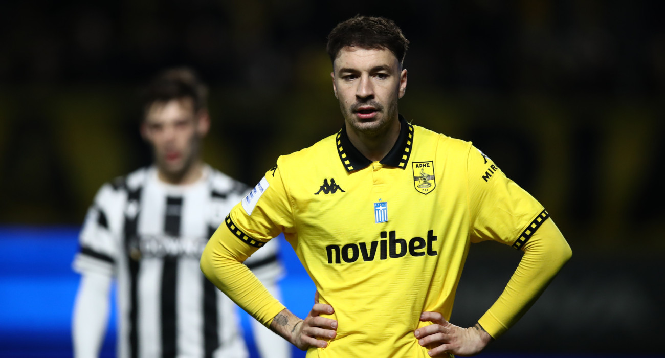 Ο Μορόν στον αγώνα με τον ΠΑΟΚ/Πηγή: Eurokinissi