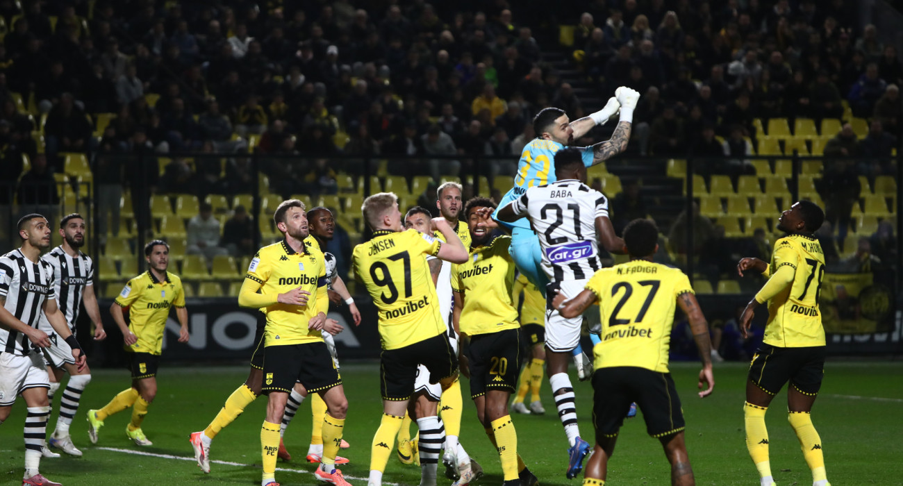 Φάση από τον αγώνα Αρης-ΠΑΟΚ/Πηγή: Eurokinissi