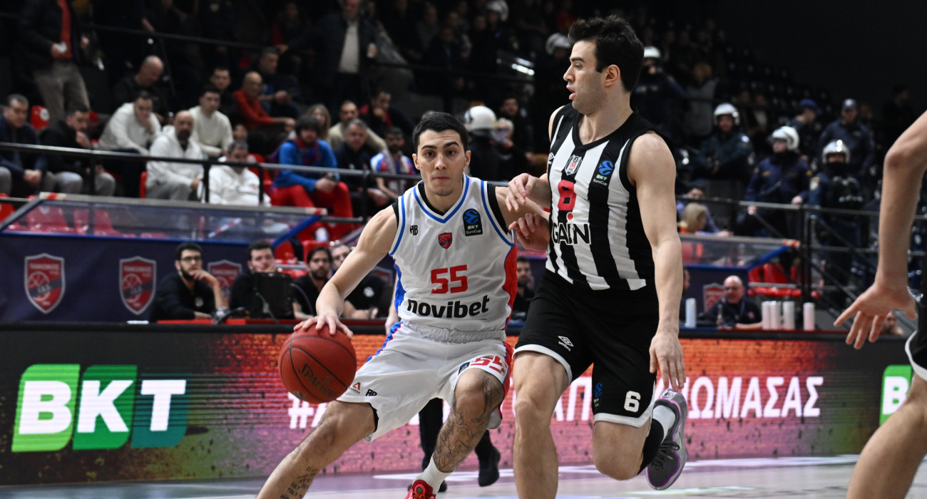 Ο Αλέξανδρος Νικολαΐδης στο ματς του Πανιωνίου με την Μπεσίκτας/Πηγή: Eurokinissi