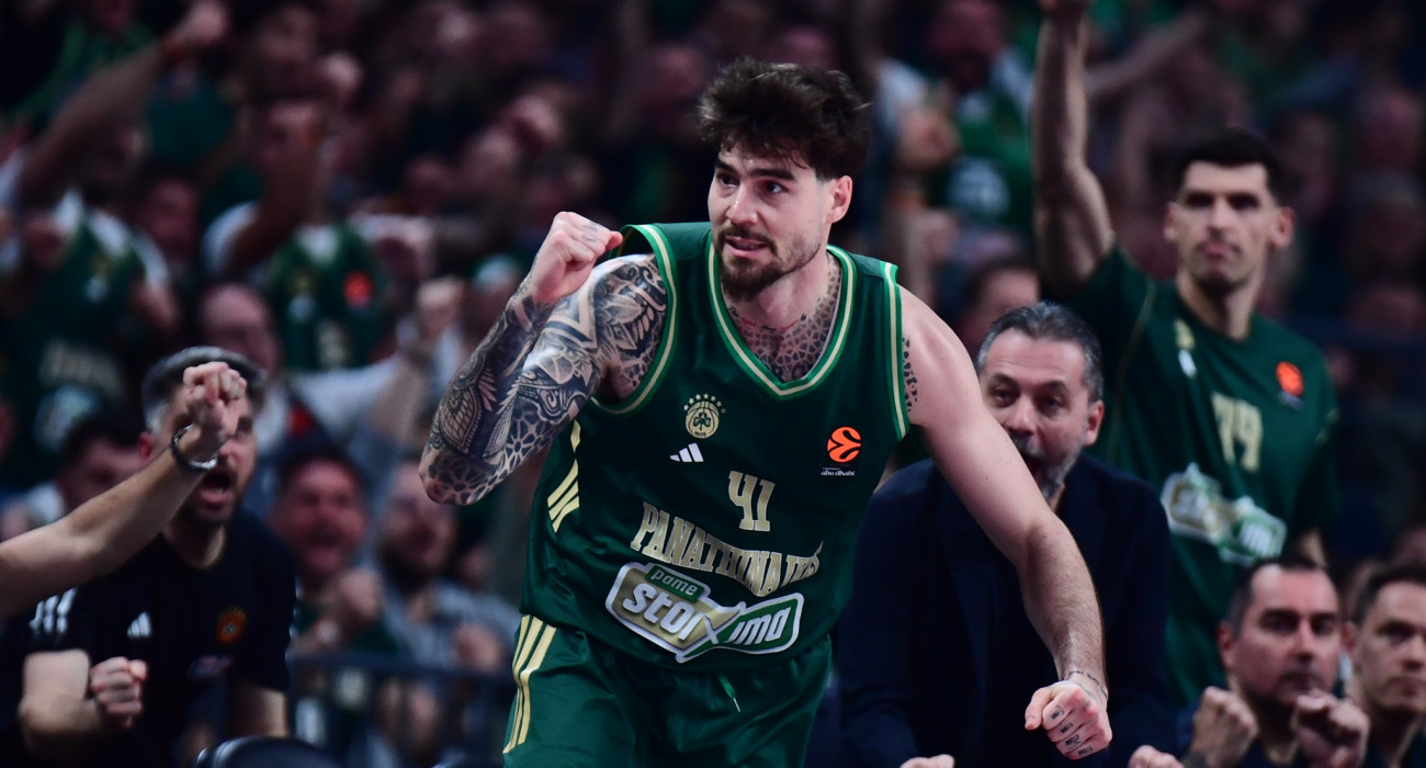 Ο φοβερός Ισπανός του Παναθηναϊκού στο παρκέ του T-Center / Eurokinissi
