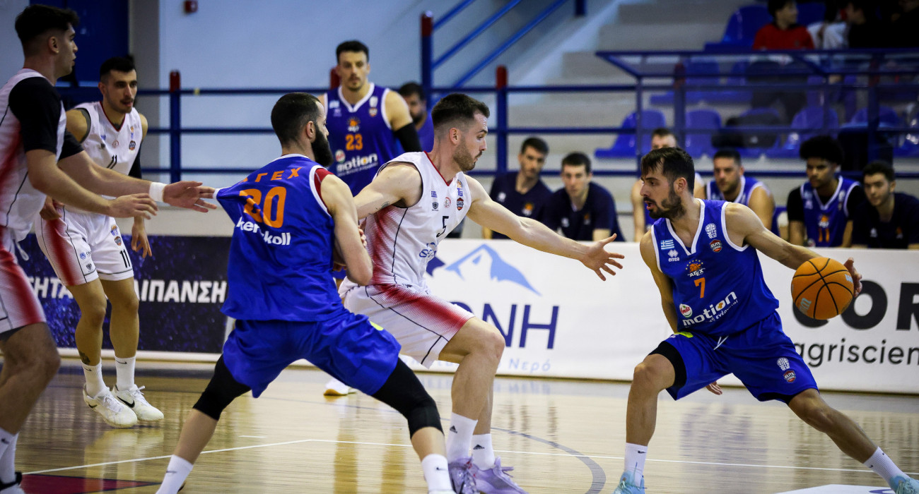 Στιγμιότυπο από την αναμέτρηση ΓΣ Σοφάδων - ΑΓΕ Χαλκίδας / Πηγή: Eurokinissi