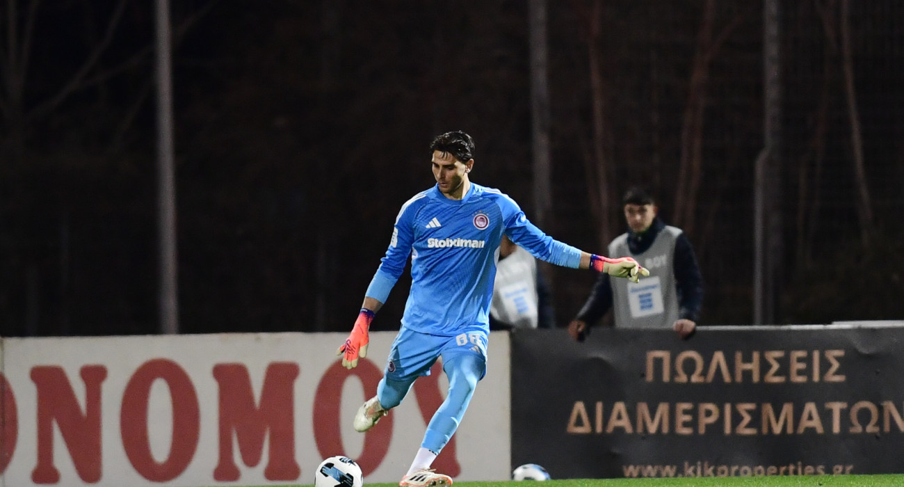 Ο Κωνσταντής Τζολάκης στο Λεβαδειακός-Ολυμπιακός / Πηγή: Eurokinissi