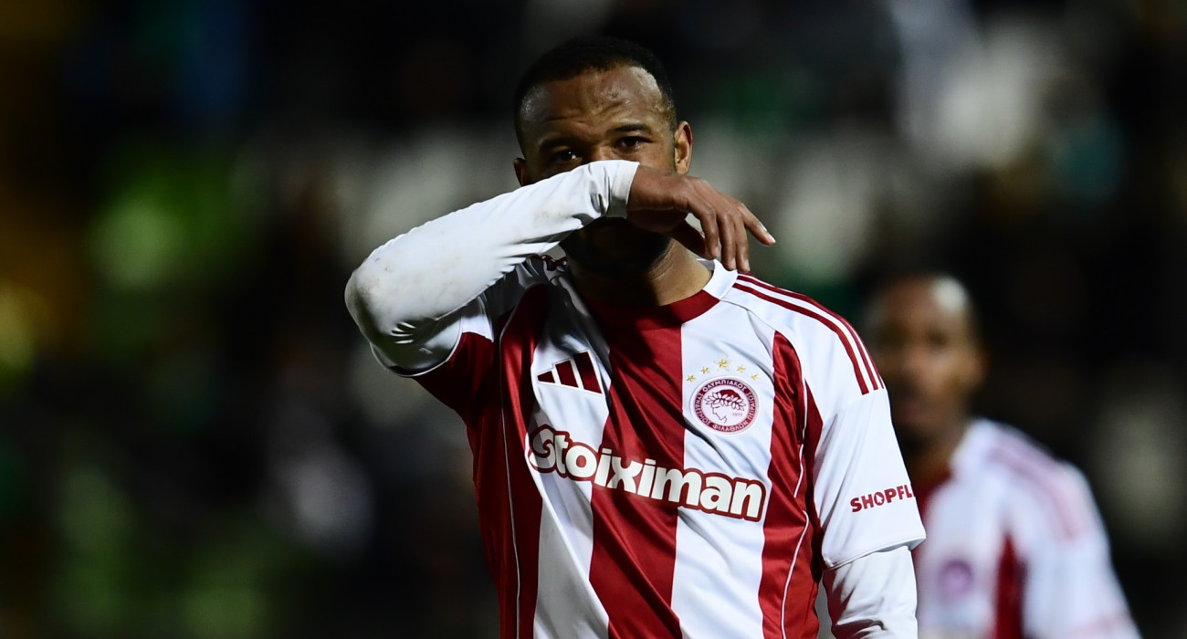 Ο απογοητευμένος Ελ Κααμπί από την ισοπαλία στη Λειβαδιά / Πηγή: Eurokinissi