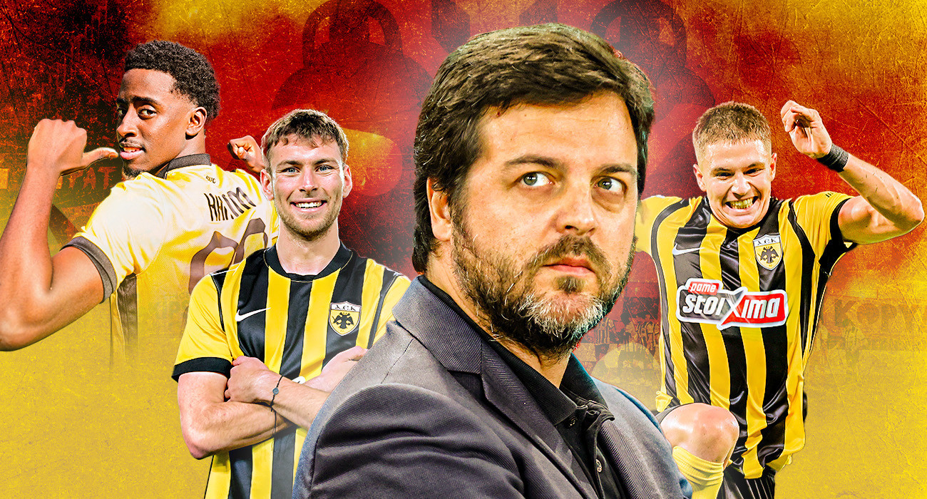 Ο Χαβιέρ Ριμπάλτα χτίζει το «αύριο» της ΑΕΚ / Image Μάνος Περδικάκης