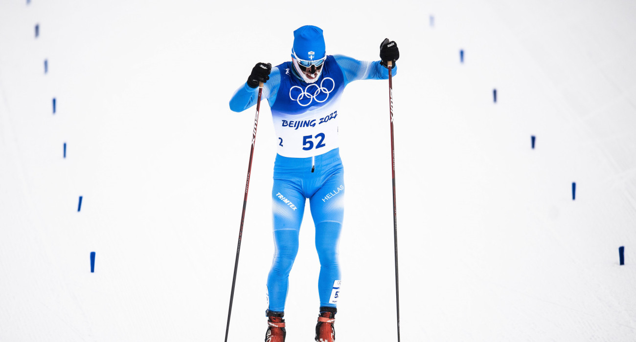 Ο Απόστολος Αγγέλης στους Χειμερινούς Ολυμπιακούς Αγώνες του Πεκίνο 2022 / Πηγή: Intime