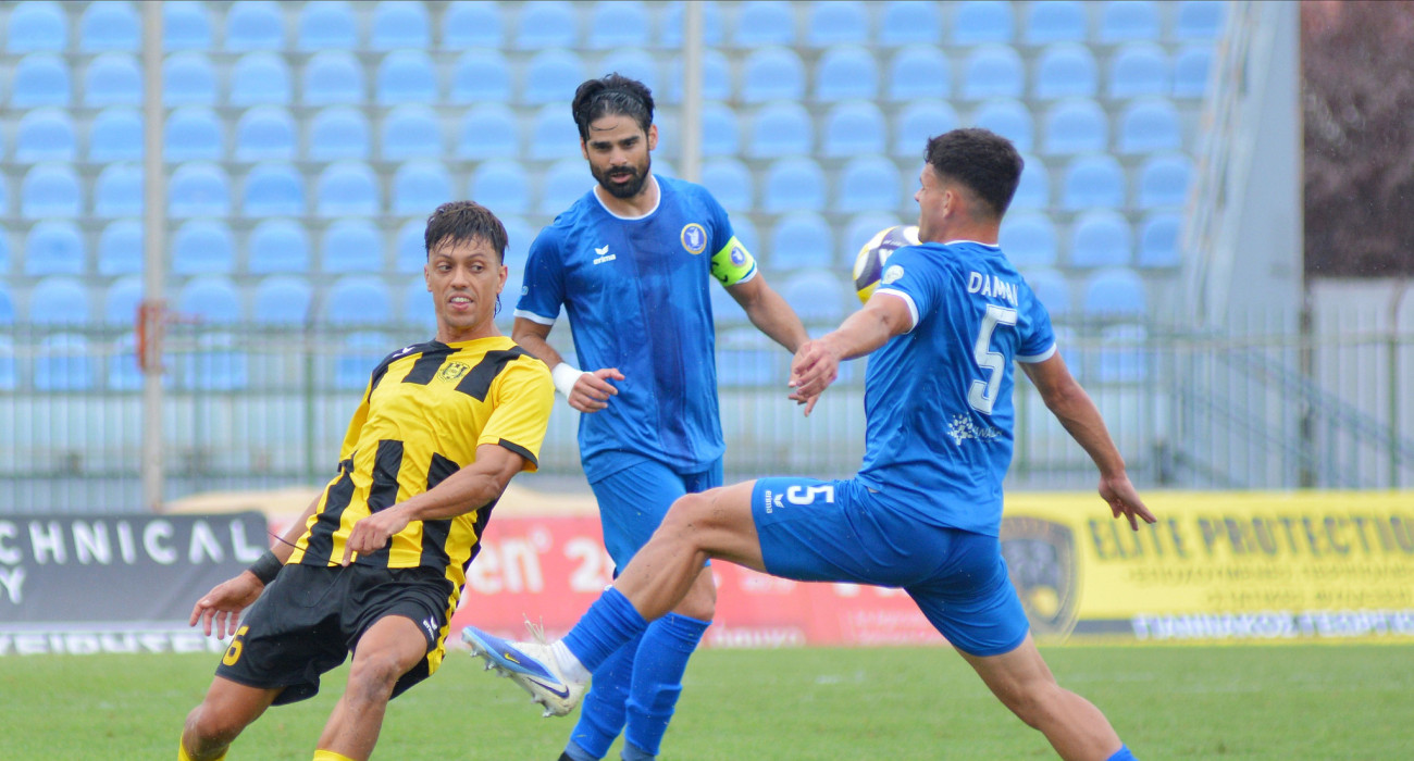 Φάση από το Αναγέννηση Καρδίτσας-Νίκη Βόλου για τη Super League 2 / Πηγή: Intime