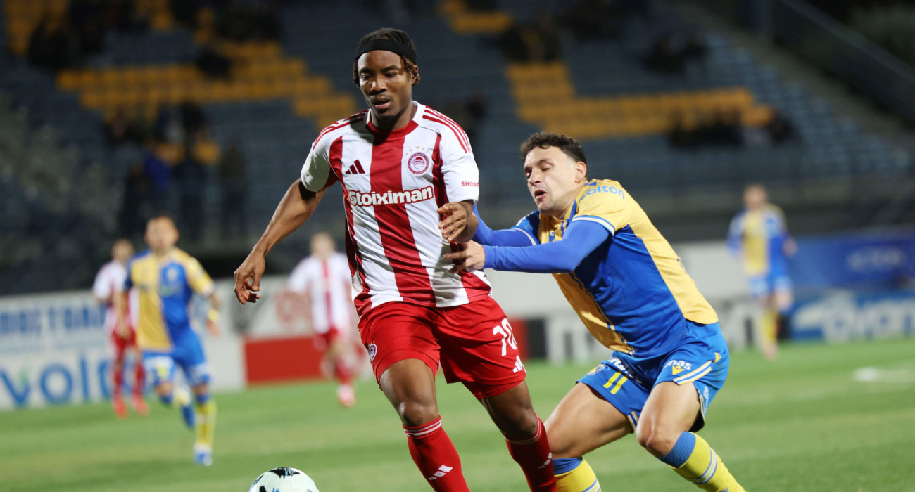 Στιγμιότυπο από το παιχνίδι Αστέρας AKTOR - Ολυμπιακός / Πηγή: Intim