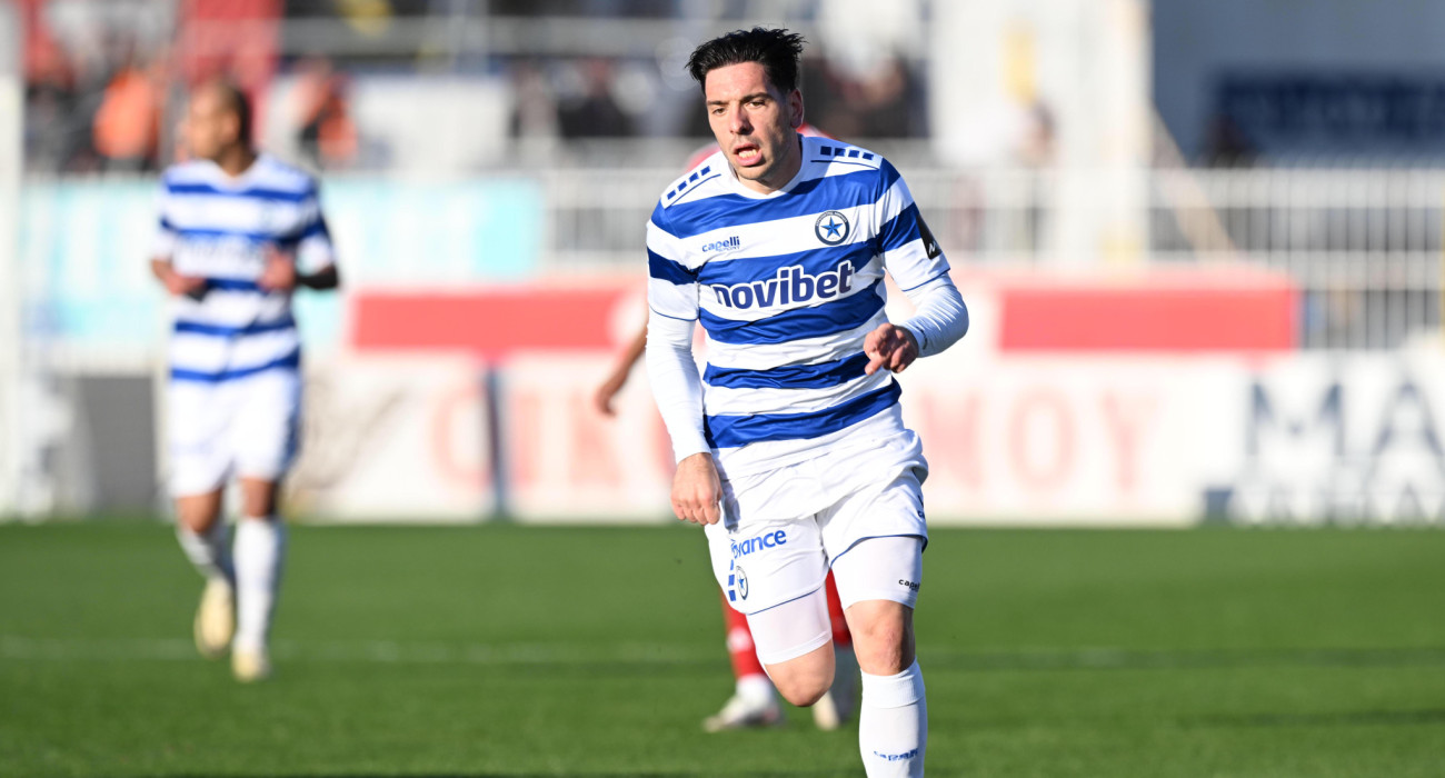 Ο Νίκος Αθανασίου ξεχώρισε με τη φανέλα του Ατρόμητου και ετοιμάζεται να αγωνιστεί ξανά στην Super League / Πηγή: Eurokinissi