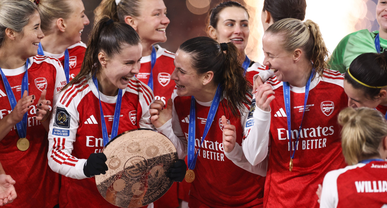 Οι παίκτριες της Άρσεναλ κατέκτησαν το πρώτο Champions Cup της FIFA / Πηγή: Jacques Feeney / Offside / Offside via Getty Images