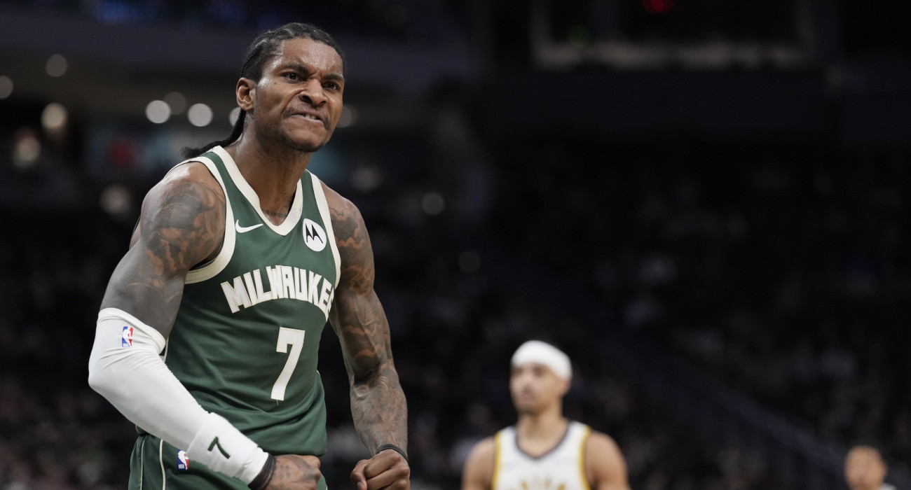 Ο Κέβιν Πόρτερ Τζούνιορ ήταν ο μεγάλος πρωταγωνιστής στη νίκη των Μπακς επί των Πέισερς/Photo by Patrick McDermott/Getty Images