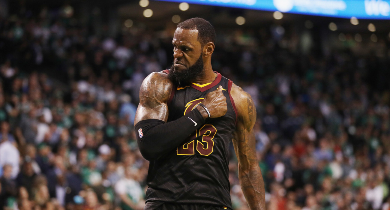 Ο ΛεΜπρόν Τζέιμς σε ένα στιγμιότυπο από την δεύτερη θητεία του στους Καβαλίερς / Πηγή: Maddie Meyer/Getty Images