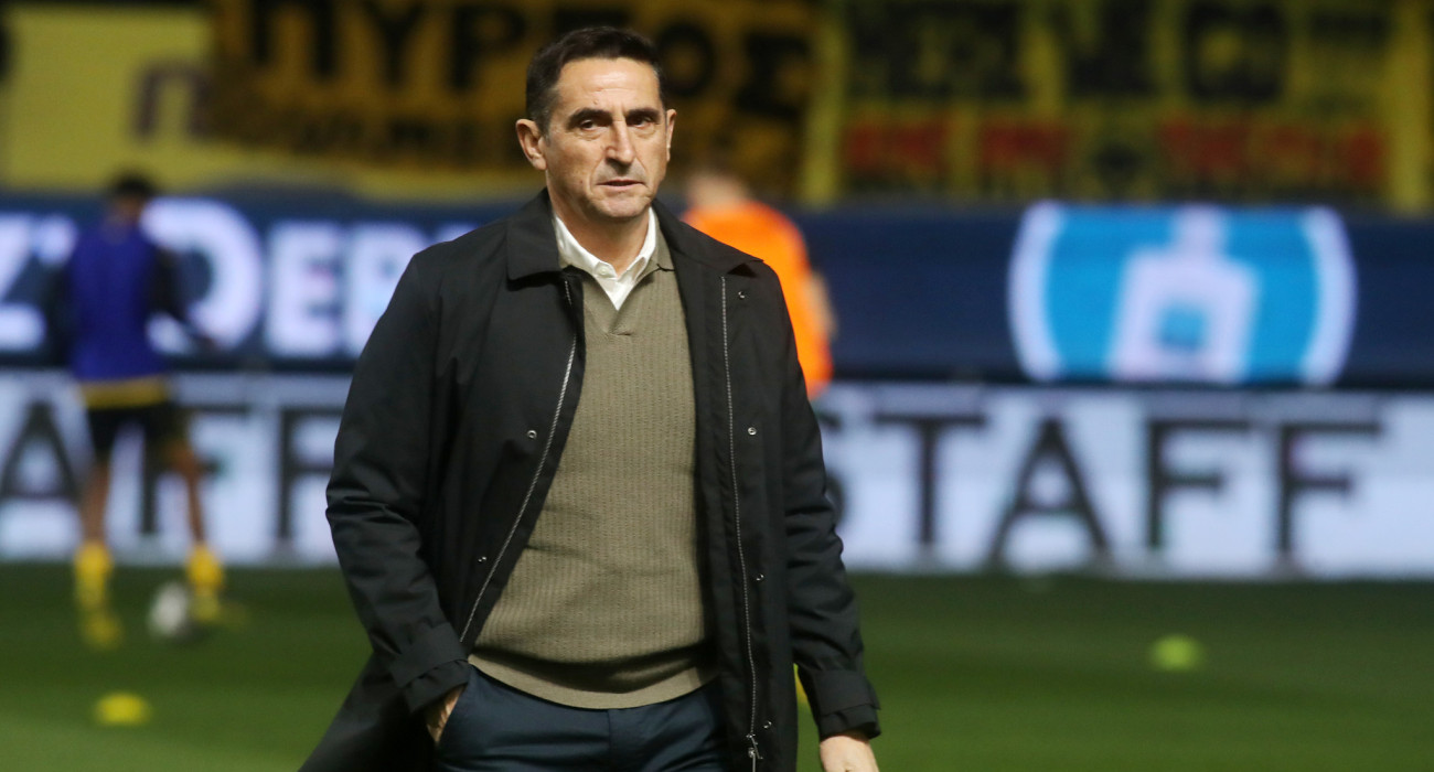 Ο προπονητής του Άρη Μανόλο Χιμένεθ / Πηγή: Intime