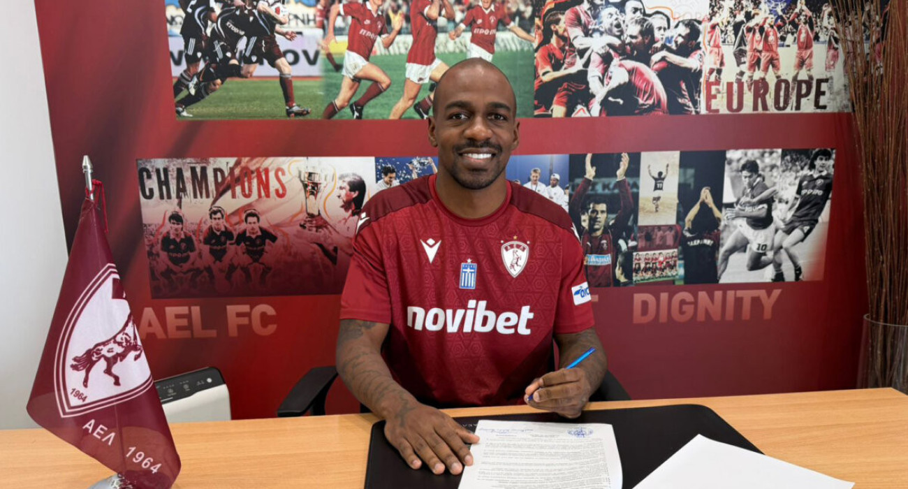 Ο Γκαέλ Κακουτά ανακοινώθηκε από την ΑΕΛ Novibet / Πηγή: AEL FC Novibet