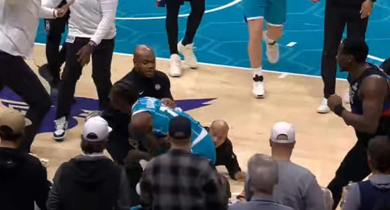 Άναψαν τα αίματα στο Χόρνετς - Ντιτρόιτ Πίστονς/printscreen