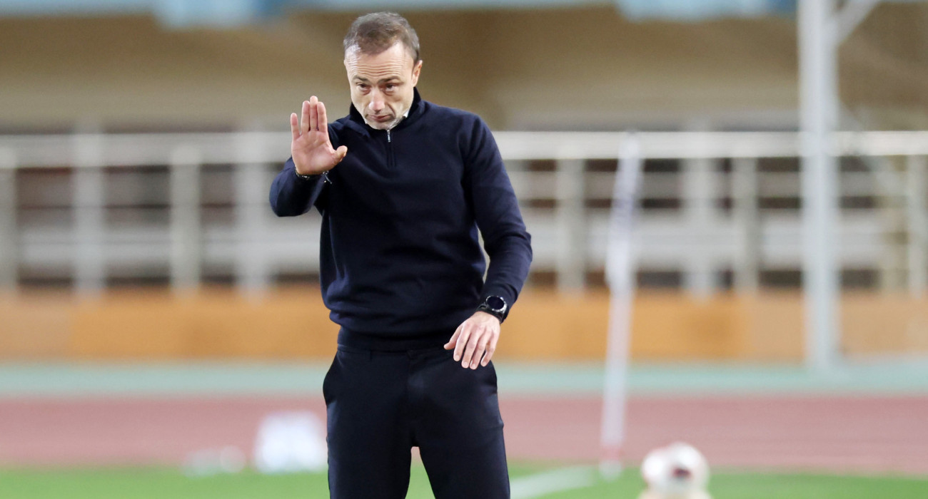 Την πίστη του στις δυνατότητες του ΟΦΗ και των παικτών του εξέφρασε ο Χρήστος Κόντης / Πηγή: Intime