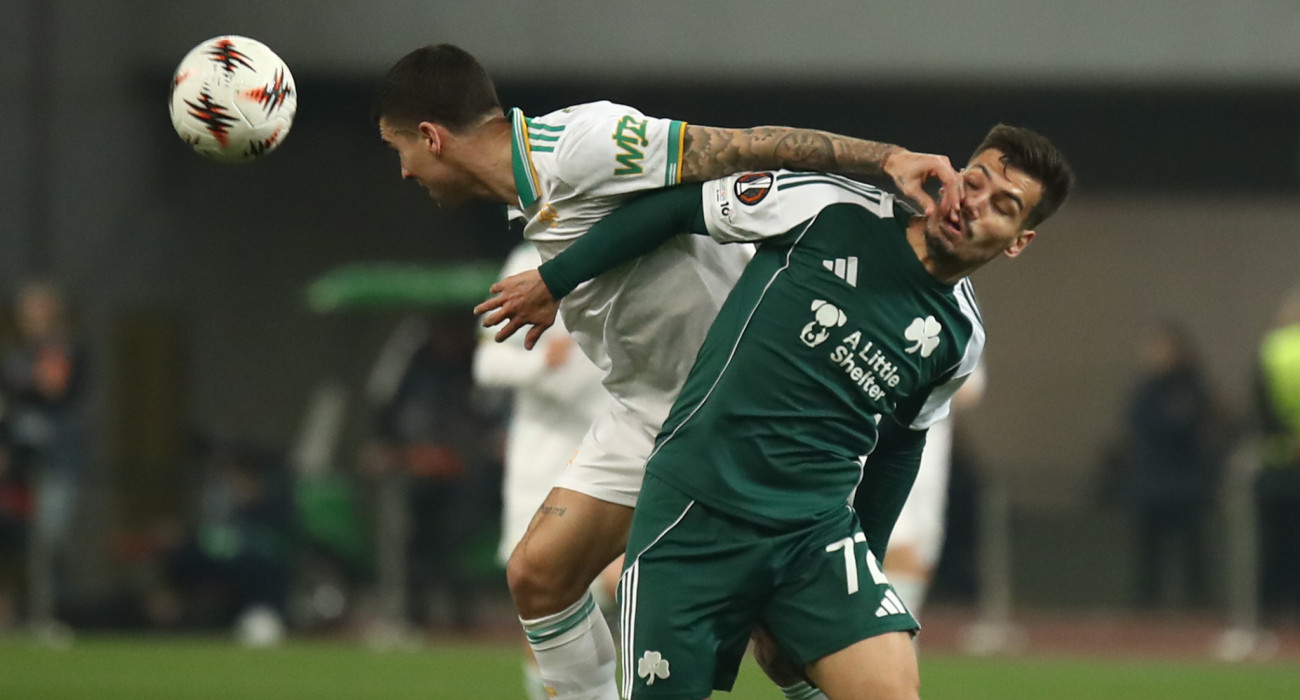 Στιγμιότυπο από τον αγώνα του Παναθηναϊκού με τη Ρόμα στο ΟΑΚΑ - ΠΗΓΗ: ΙΝΤΙΜΕ