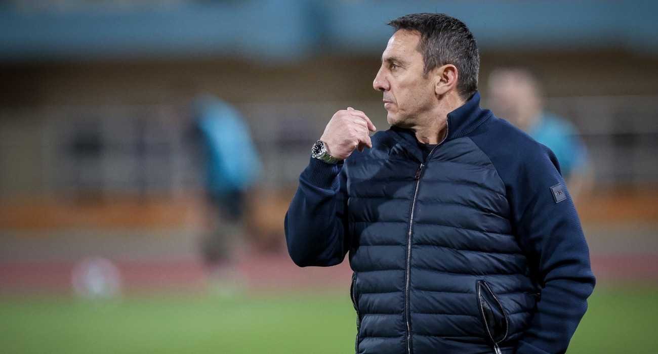 Ο προπονητής του Λεβαδειακού, ο Νίκος Παπαδόπουλος / Πηγή: Eurokinissi