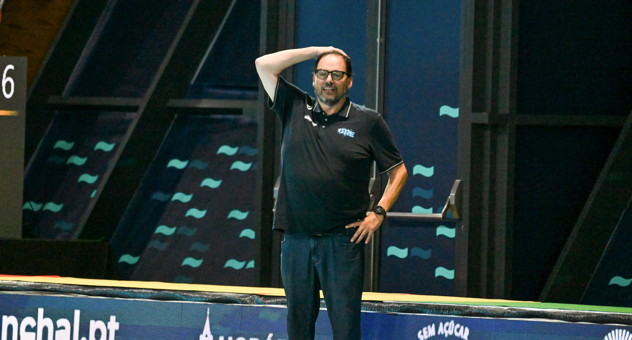 Ο Χάρης Παυλίδης στον ημιτελικό της Ελλάδας με την Ουγγαρία / Πηγή: Eurokinissi