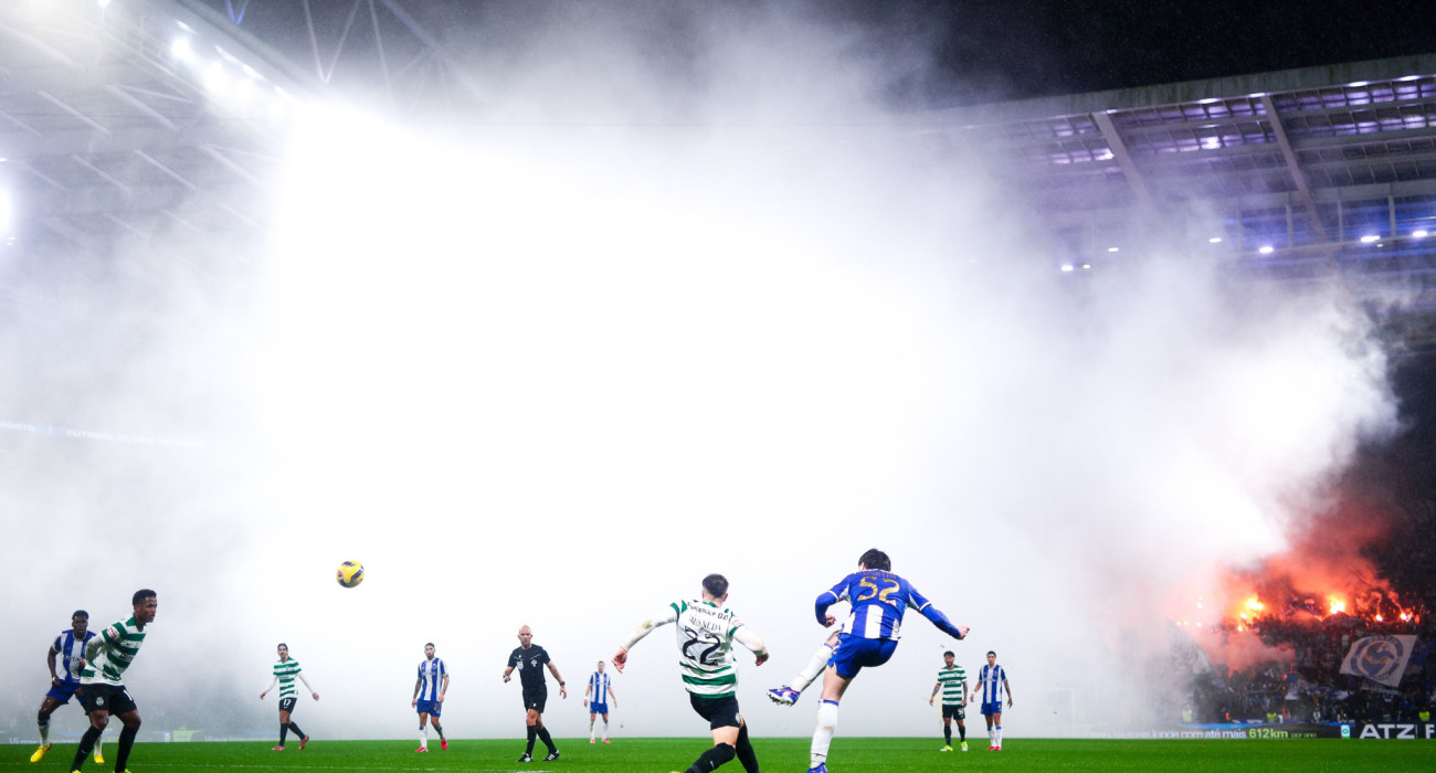 Στιγμιότυπο από το ντέρμπι κορυφής Πόρτο - Σπόρτινγκ / Photo by Diogo Cardoso/Getty Images