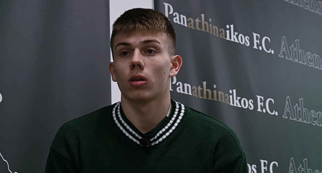 Ο Αντριάνο Γιάγκουσιτς με την φανέλα της Παναθηναϊκό / Screenshot