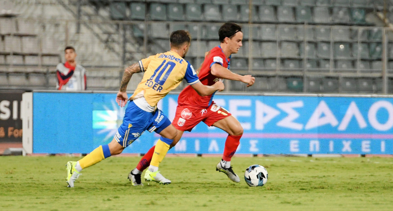 Στιγμιότυπο από το παιχνίδι Βόλος - Αστέρας AKTOR / Πηγή: Intime