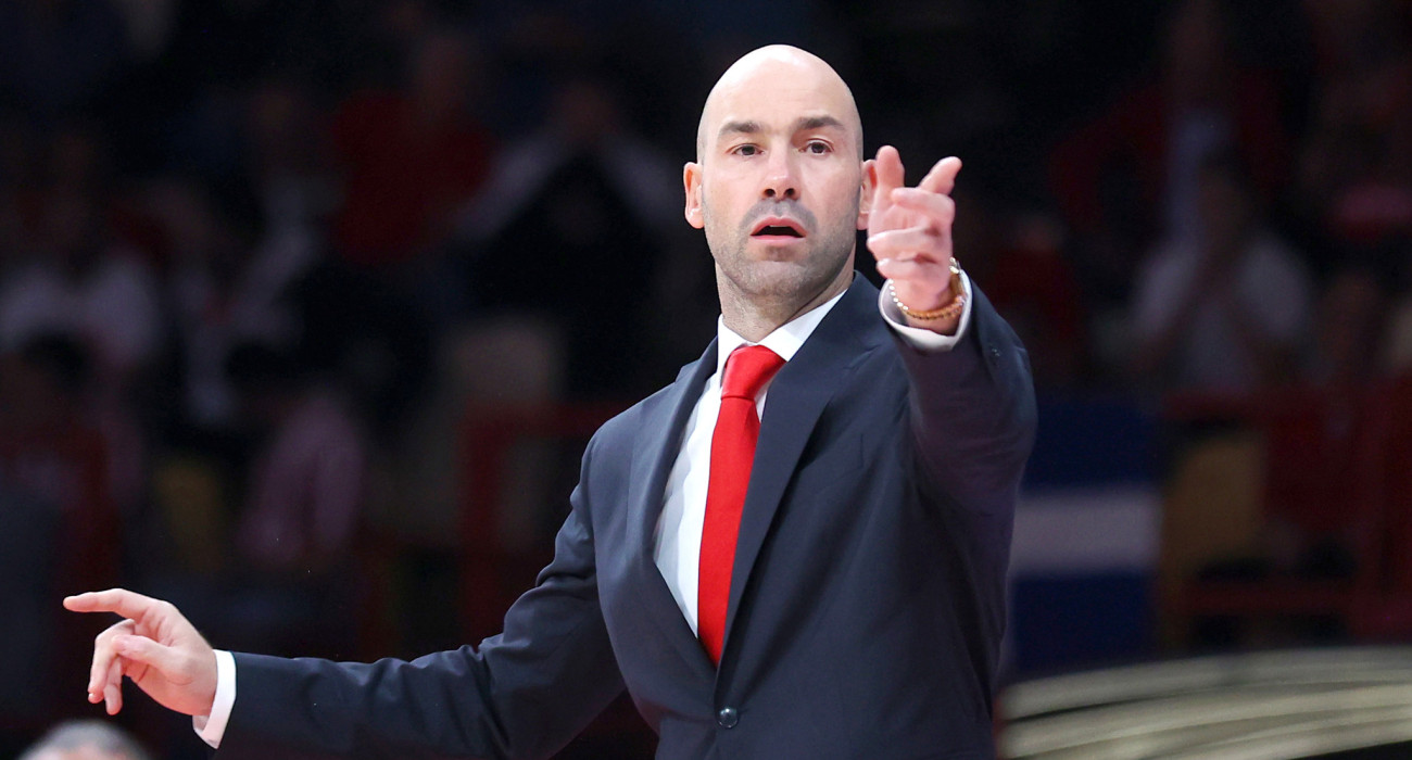 Ο προπονητής της Μονακό Βασίλης Σπανούλης / Πηγή: InTime