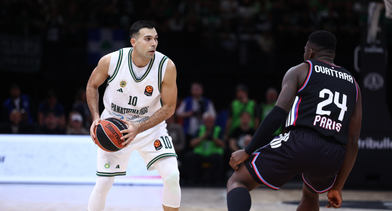 Στιγμιότυπο της αναμέτρησης Παρί - Παναθηναϊκός / Πηγή: InTime