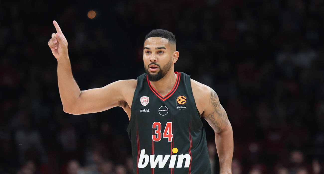 Ο Κόρι Τζόζεφ του Ολυμπιακού επέστρεψε μετά τον τραυματισμό του στα παρκέ για λογαριασμό του Ολυμπιακού / Πηγή: ΙΝΤΙΜΕ