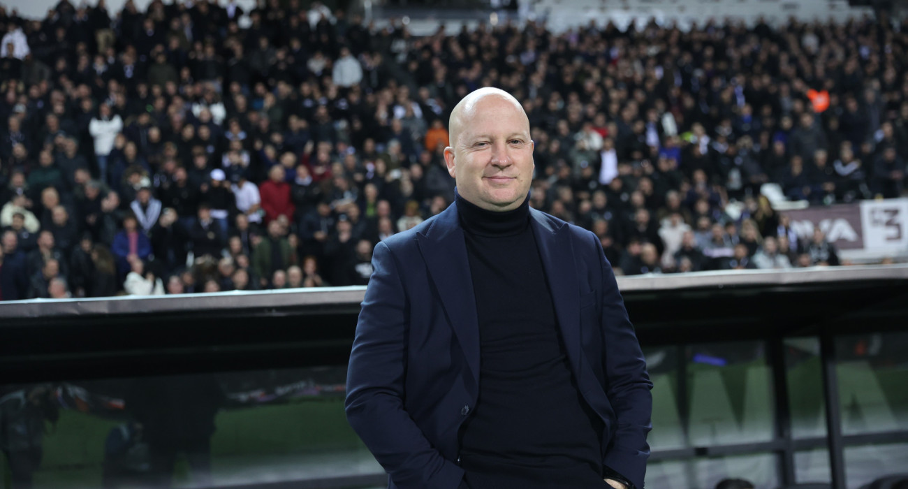 Ο προπονητής της ΑΕΚ, Μάρκο Νίκολιτς στο ματς με τον ΠΑΟΚ / Πηγή: Intime