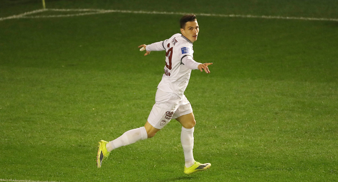 Ο Τούπτα πανηγυρίζει το γκολ του στην Λεωφόρο / Πηγή: InTime