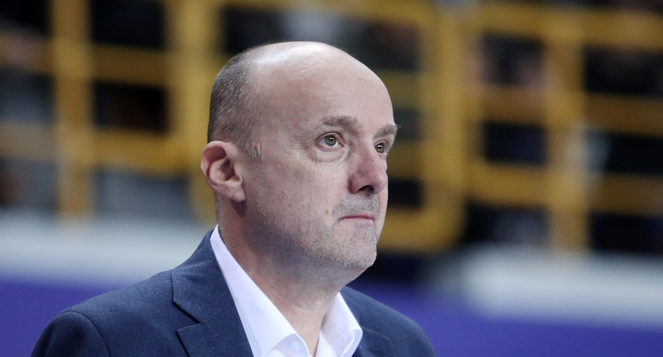 Ο Γιούρι Ζντοβτς ήταν απογοητευμένος από την εμφάνιση των παικτών του ΠΑΟΚ κόντρα στον Παναθηναϊκό/Πηγή: Eurokinissi