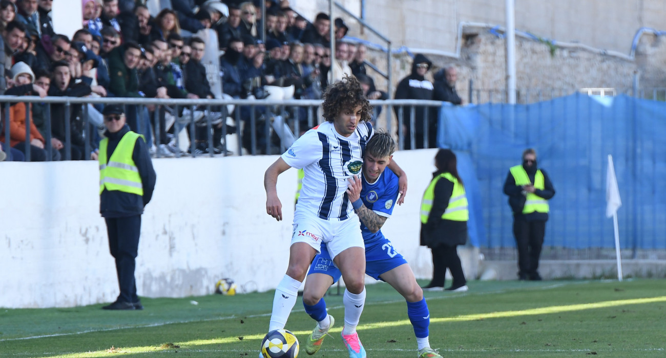 Ο Ηρακλής νίκησε 1-0 τη Νίκη Βόλου και αγκάλιασε την άνοδο στην Stoiximan Super League / Πηγή: Eurokinissi