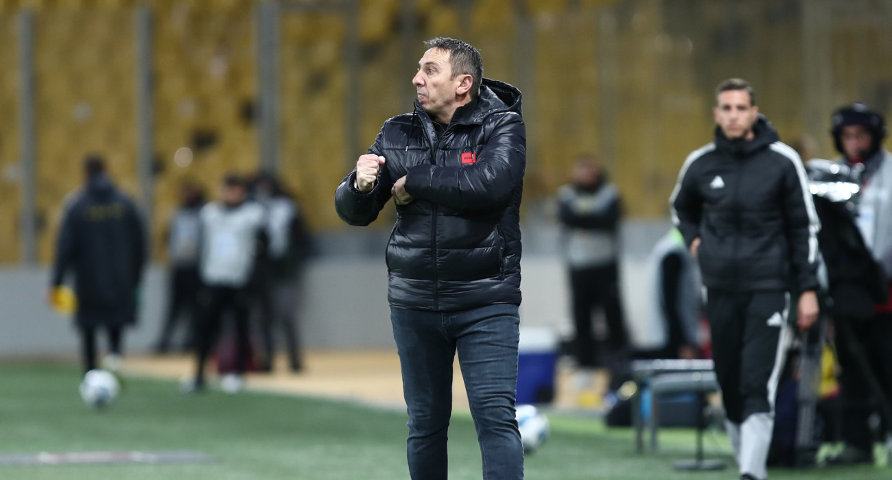 Ο Νίκος Παπαδόπουλος στο ΑΕΚ-Λεβαδειακός / Πηγή: Intime