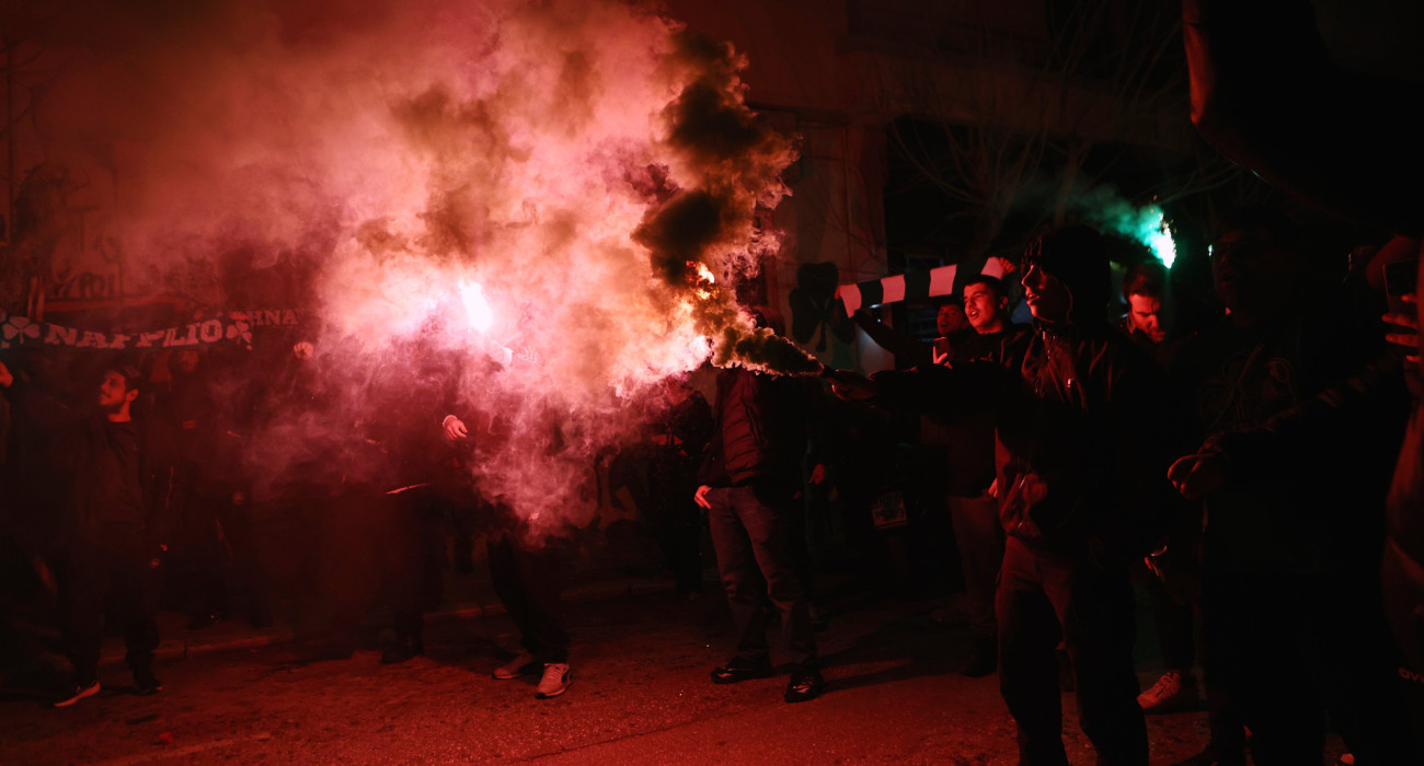 Οι παίκτριες της ομάδας βόλεϊ του Παναθηναϊκού αποθεώθηκαν από τον κόσμο/Πηγή: Intime