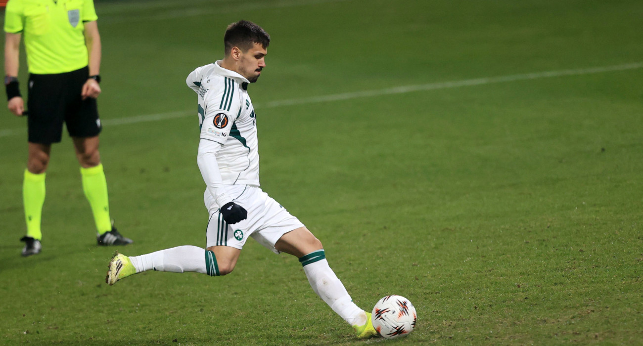 Το γκολ του Πάντοβιτς έδωσε τη πρόκριση στον Παναθηναϊκό / Πηγή: InTime