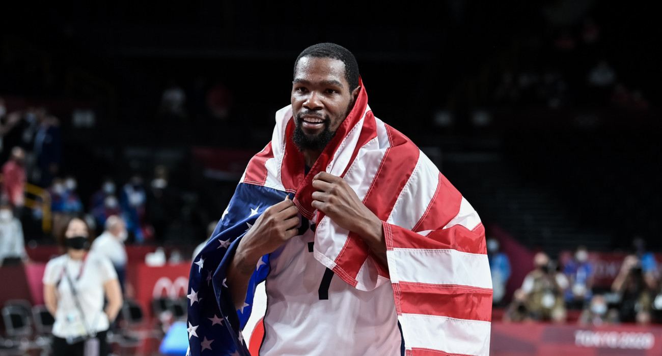 Ο Κέβιν Ντουράντ καθ' οδόν για το πέμπτο χρυσό μετάλλιό του σε Ολυμπιακούς Αγώνες, Πηγή: Eurokinissi